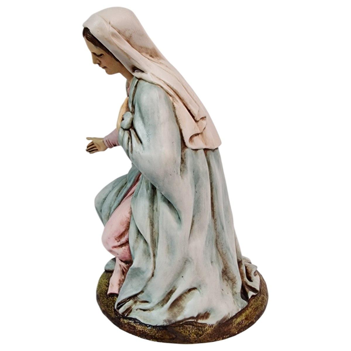 Statua presepe 15 cm natività pvc