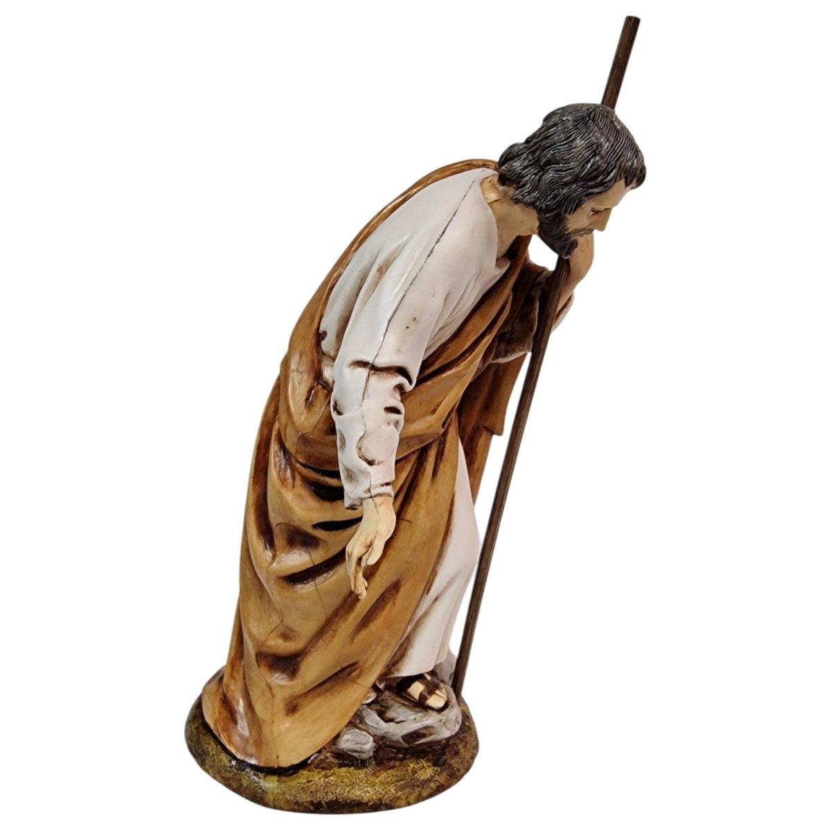 Statua presepe 15 cm natività pvc