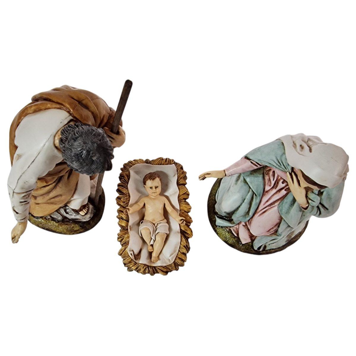 Statua presepe 15 cm natività pvc