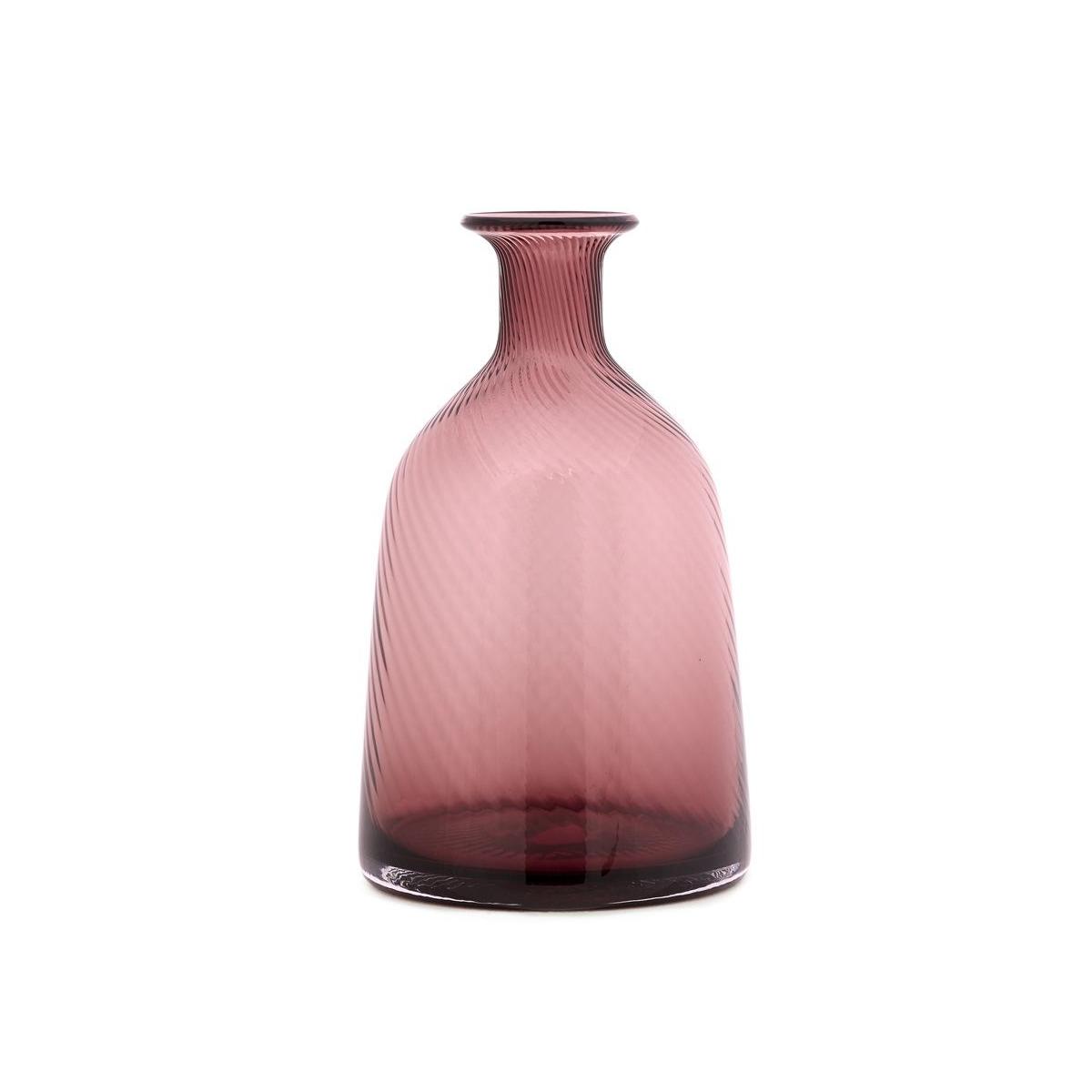 Vaso vetro helix rosa 15 x 25,5 cm