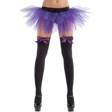 Gonna tulle viola incrocio