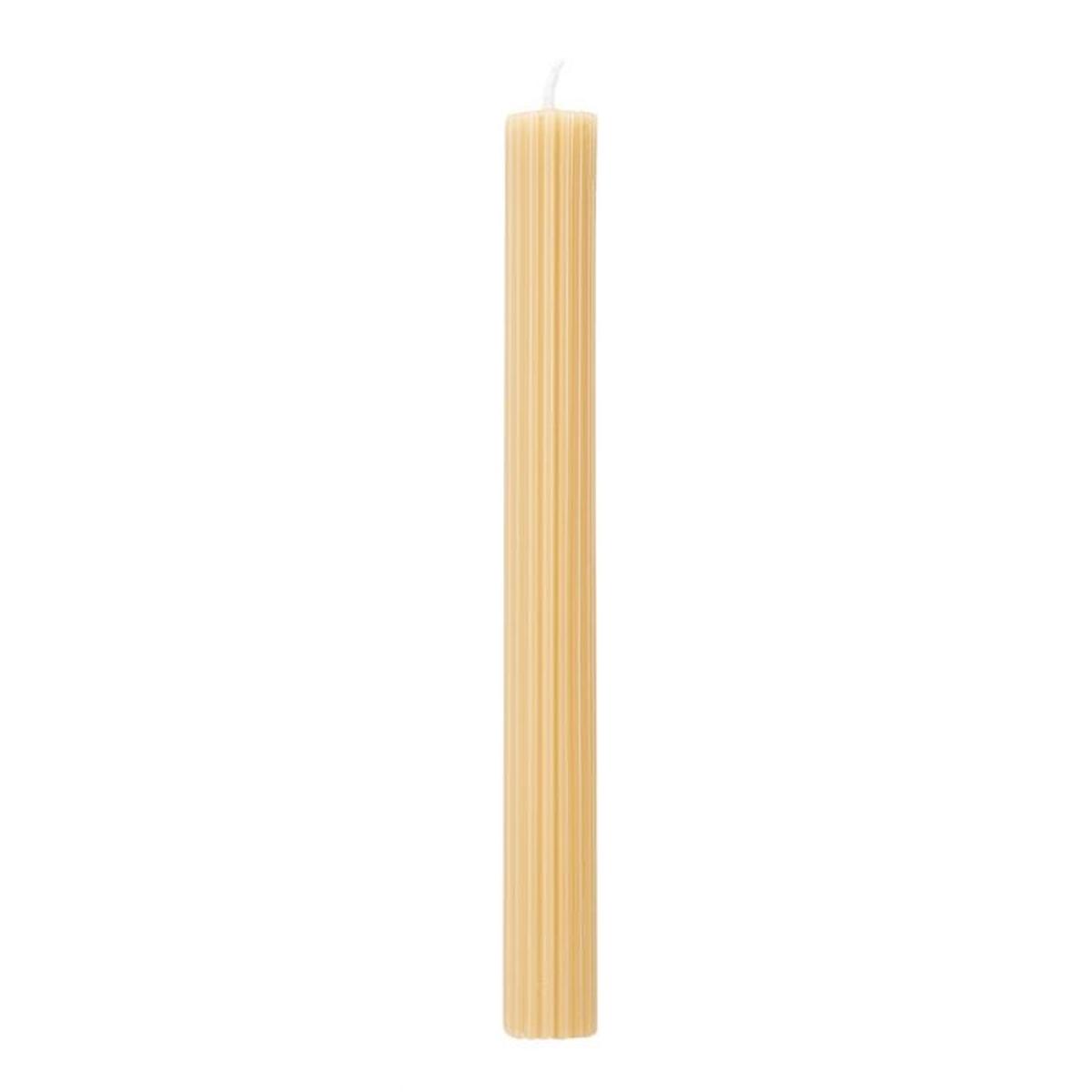 Candela tortiglione rosa pesca Set 2 pz