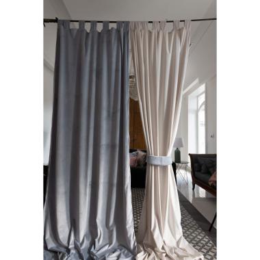 Tenda caresse velluto 4 colori assortiti 140 x 290 cm