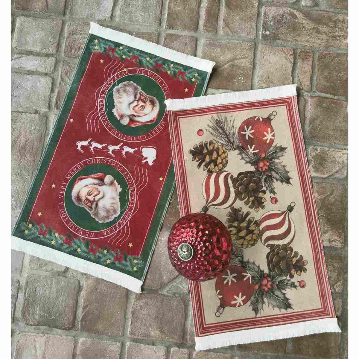 Tappeto christmas vintage 50 x 70 cm