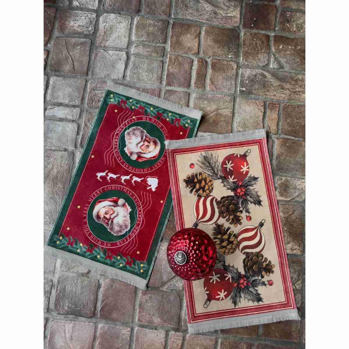 Tappeto christmas vintage 50 x 80 cm