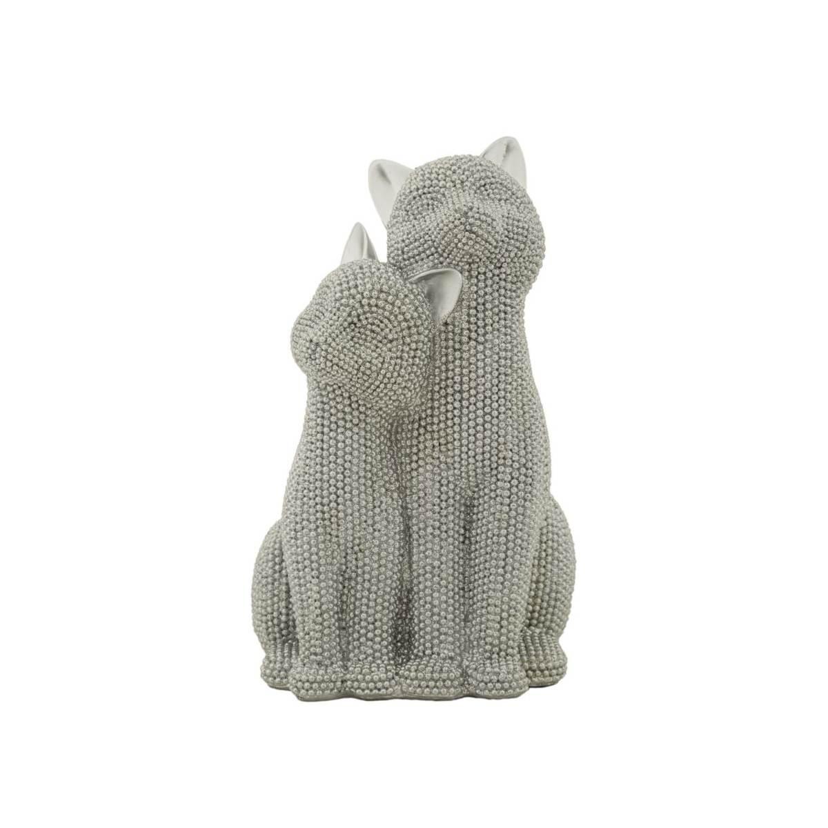 Gatto sparky coppia 13 x 10 x 21 cm