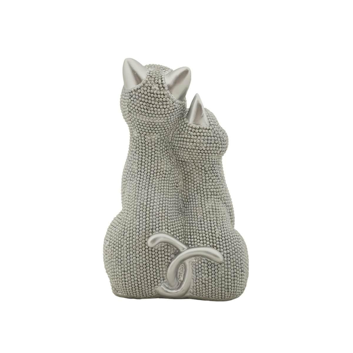 Gatto sparky coppia 13 x 10 x 21 cm