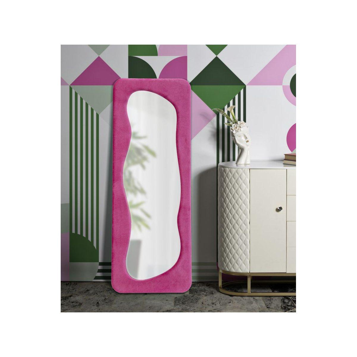 Specchio Da Muro Theodor Fuxia cm.60x4x160