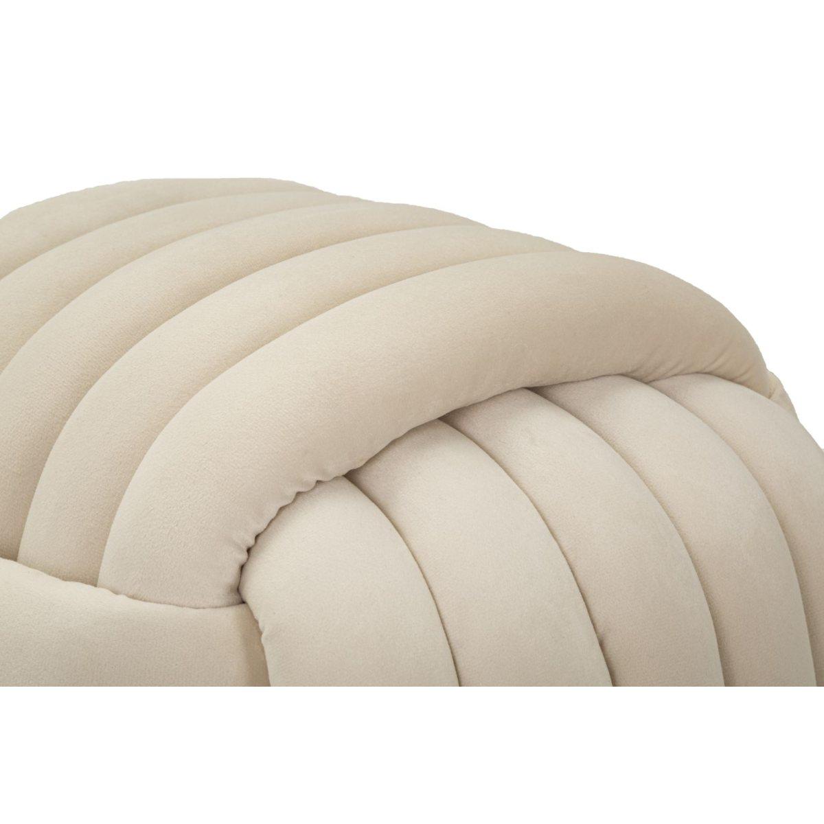 Pouf Softy Crema cm.45x45x45
