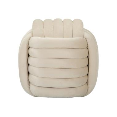 Pouf Softy Crema cm.45x45x45