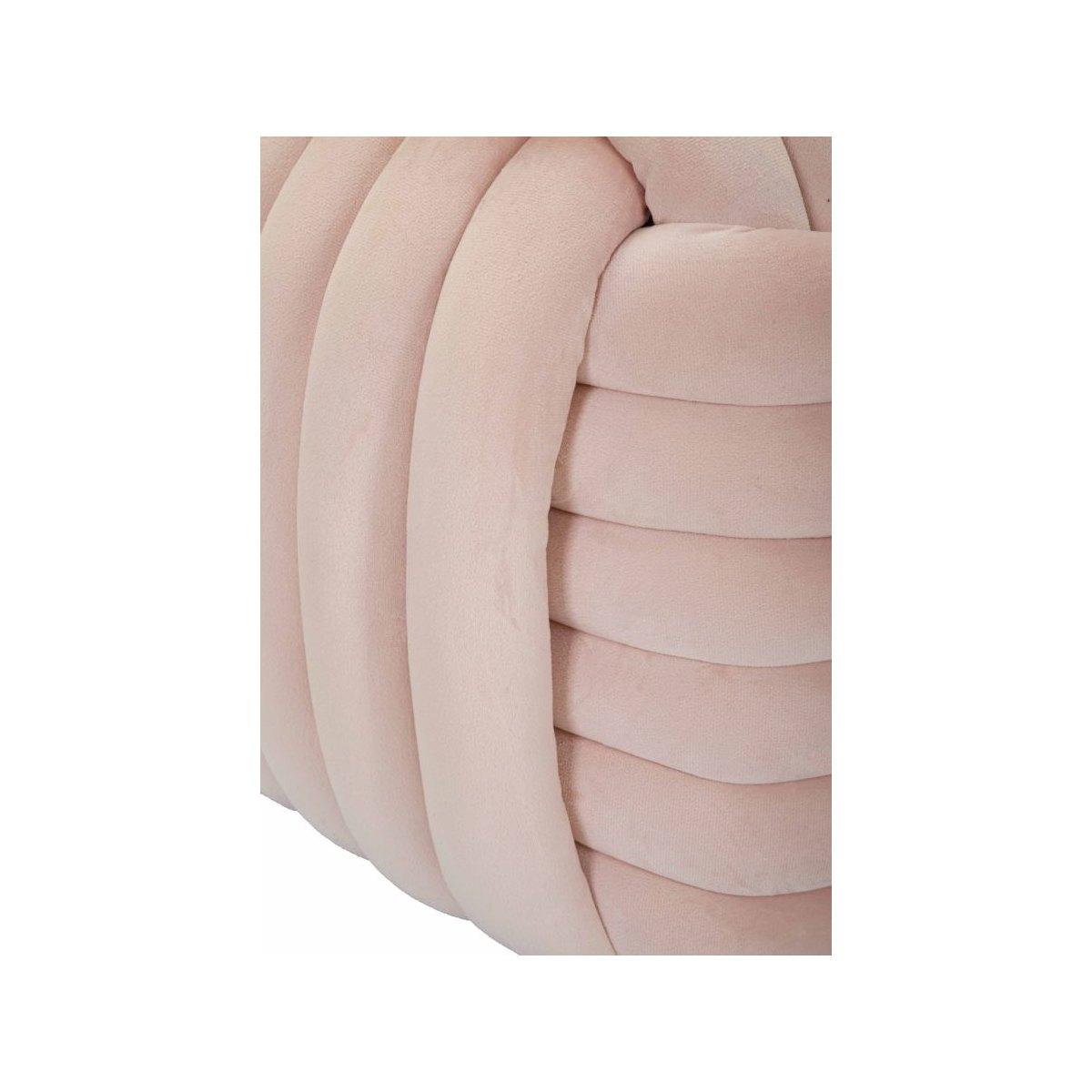 Pouf softy rosa 45 x 45 x 45 cm