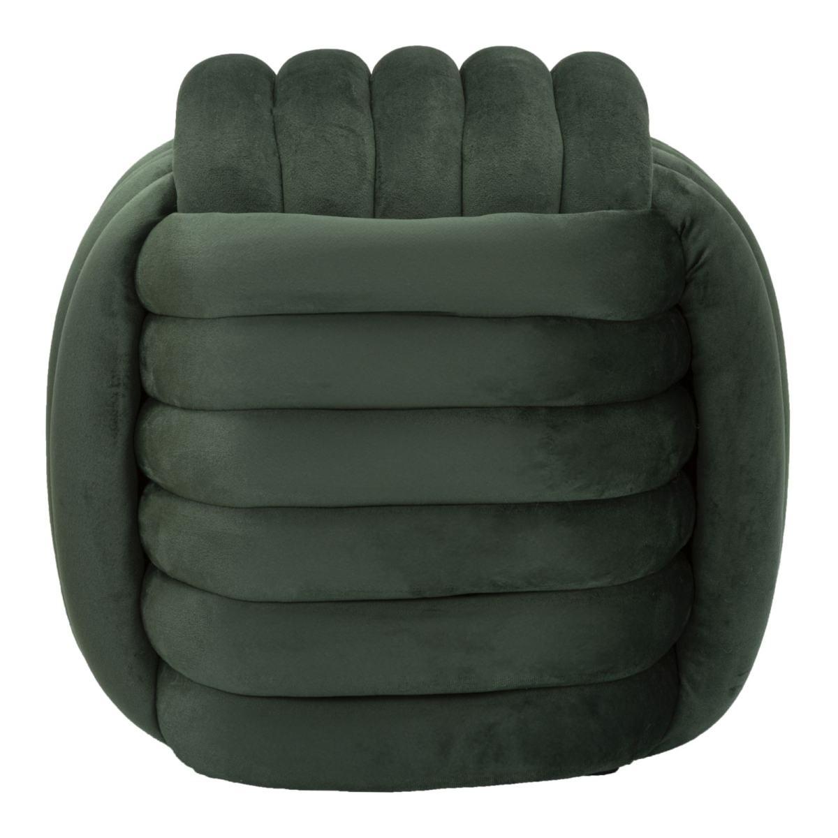 Pouf softy verde 45 x 45 x 45 cm