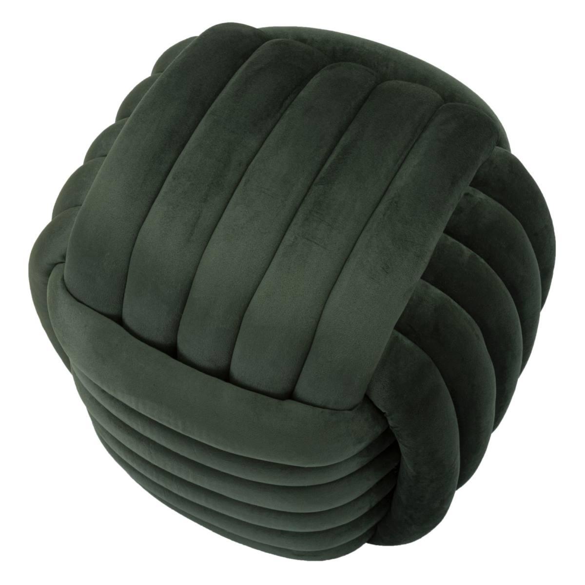 Pouf softy verde 45 x 45 x 45 cm