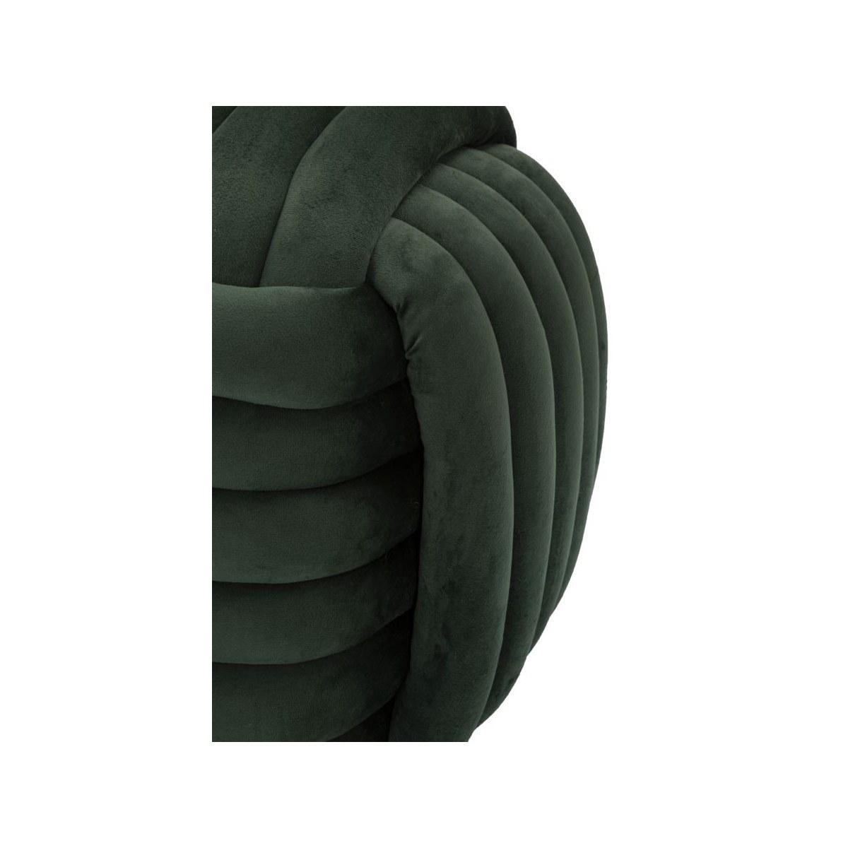 Pouf softy verde 45 x 45 x 45 cm