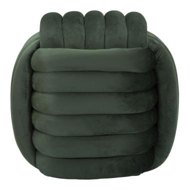 Pouf softy verde 45 x 45 x 45 cm