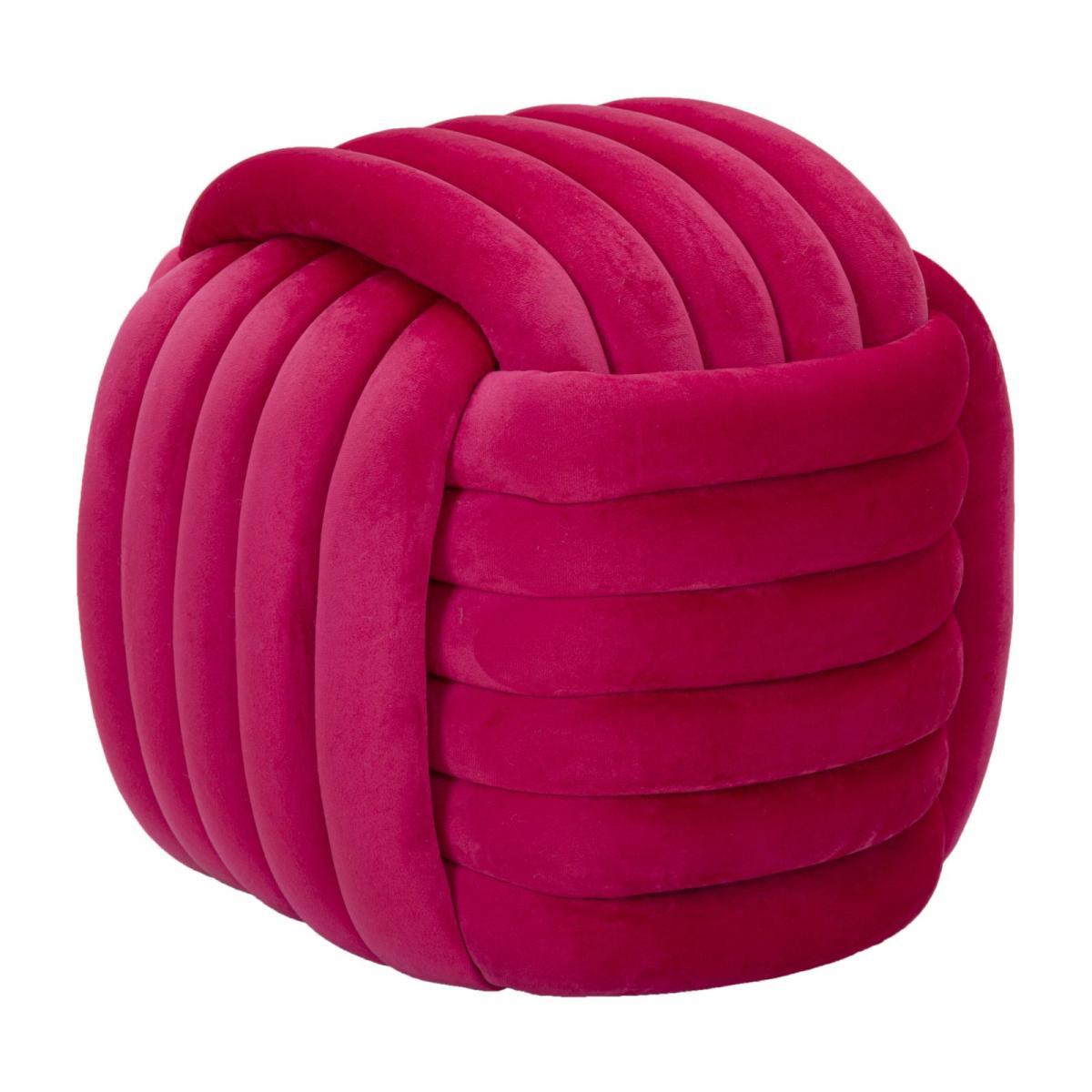 Pouf softy fuxia 45 x 45 x 45 cm