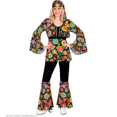 Costume hippie anni 70 80 nero