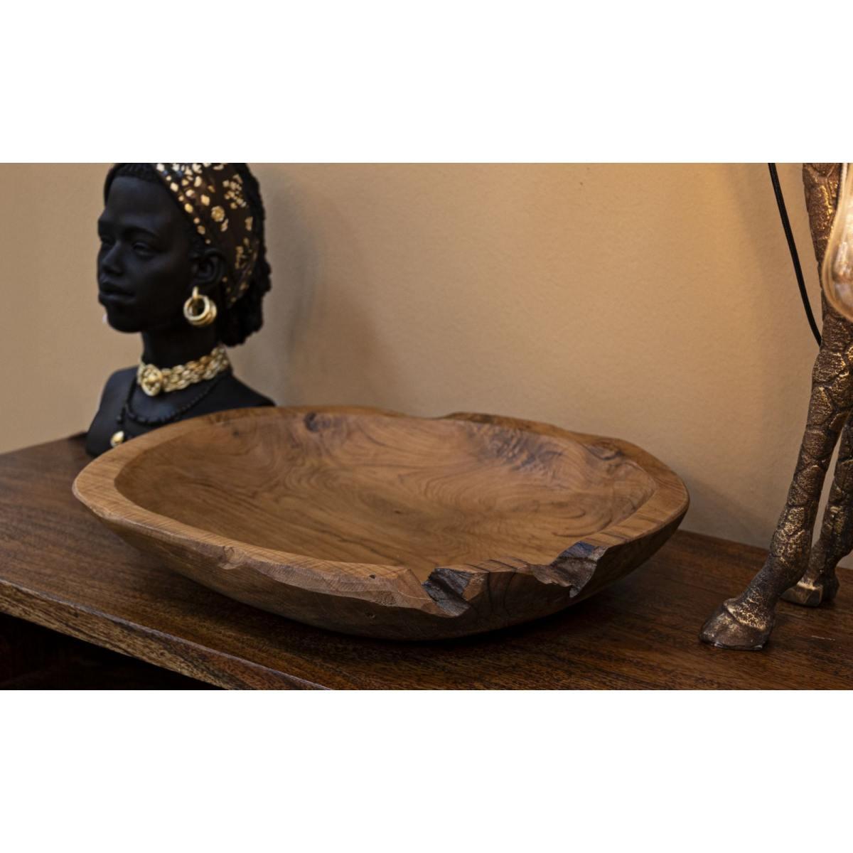 Svuota tasche tipisan teak massello 43 x 38 x 7 cm