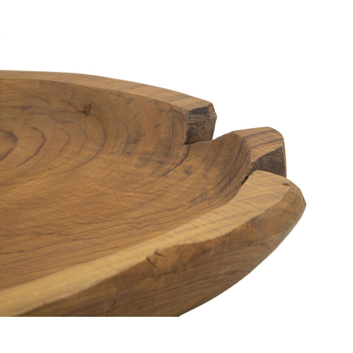 Svuota tasche tipisan teak massello 43 x 38 x 7 cm