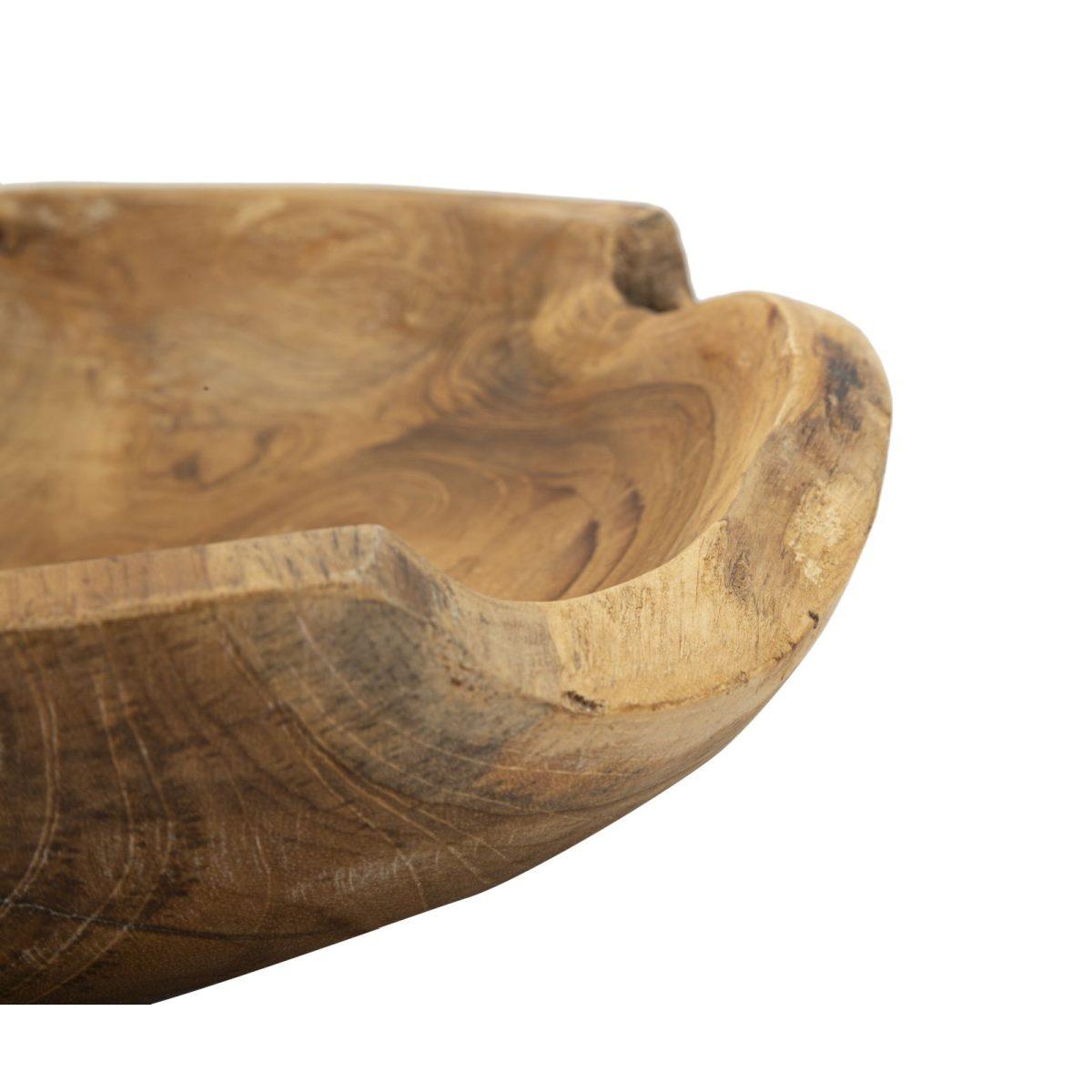 Svuota tasche tipic teak massello