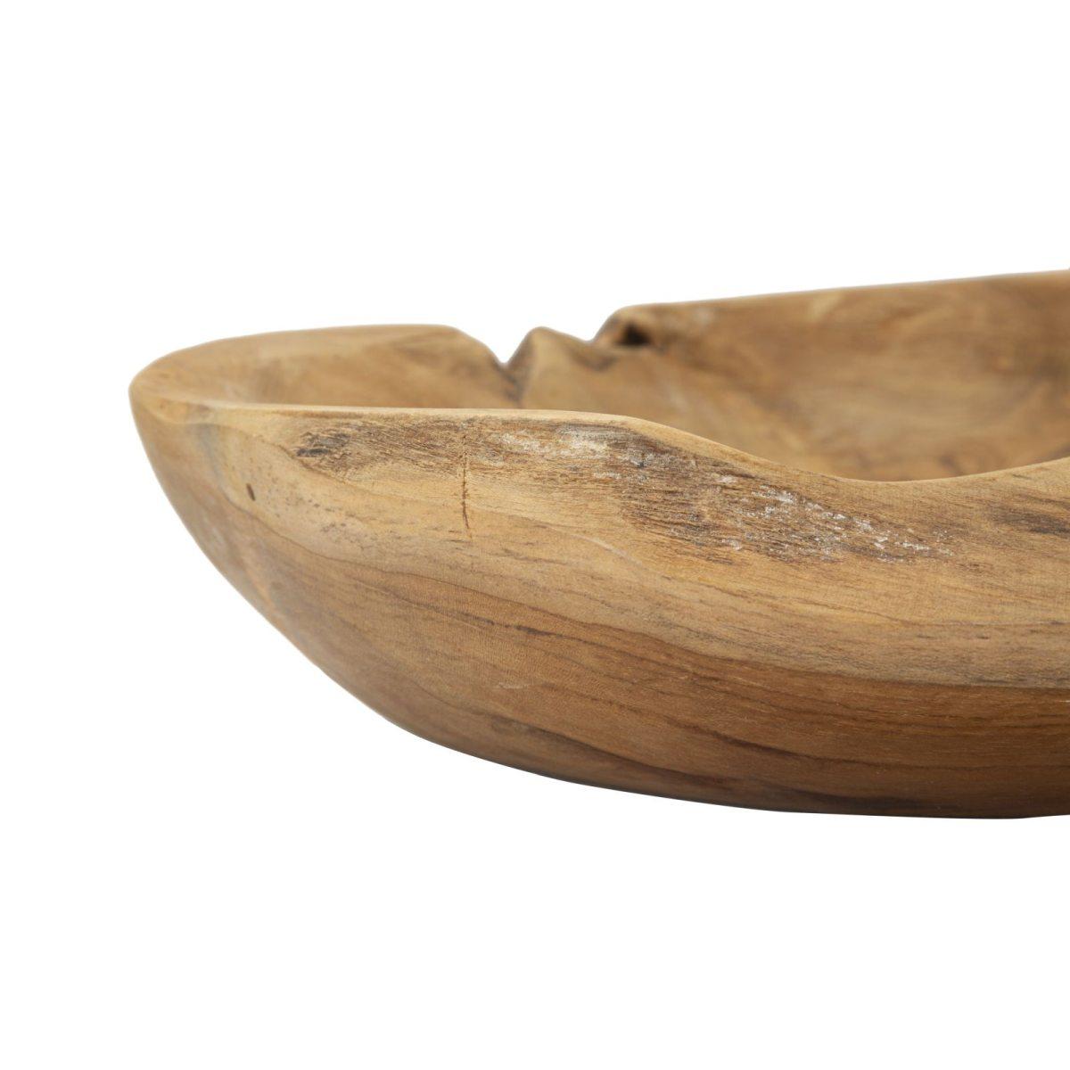 Svuota tasche tipic teak massello