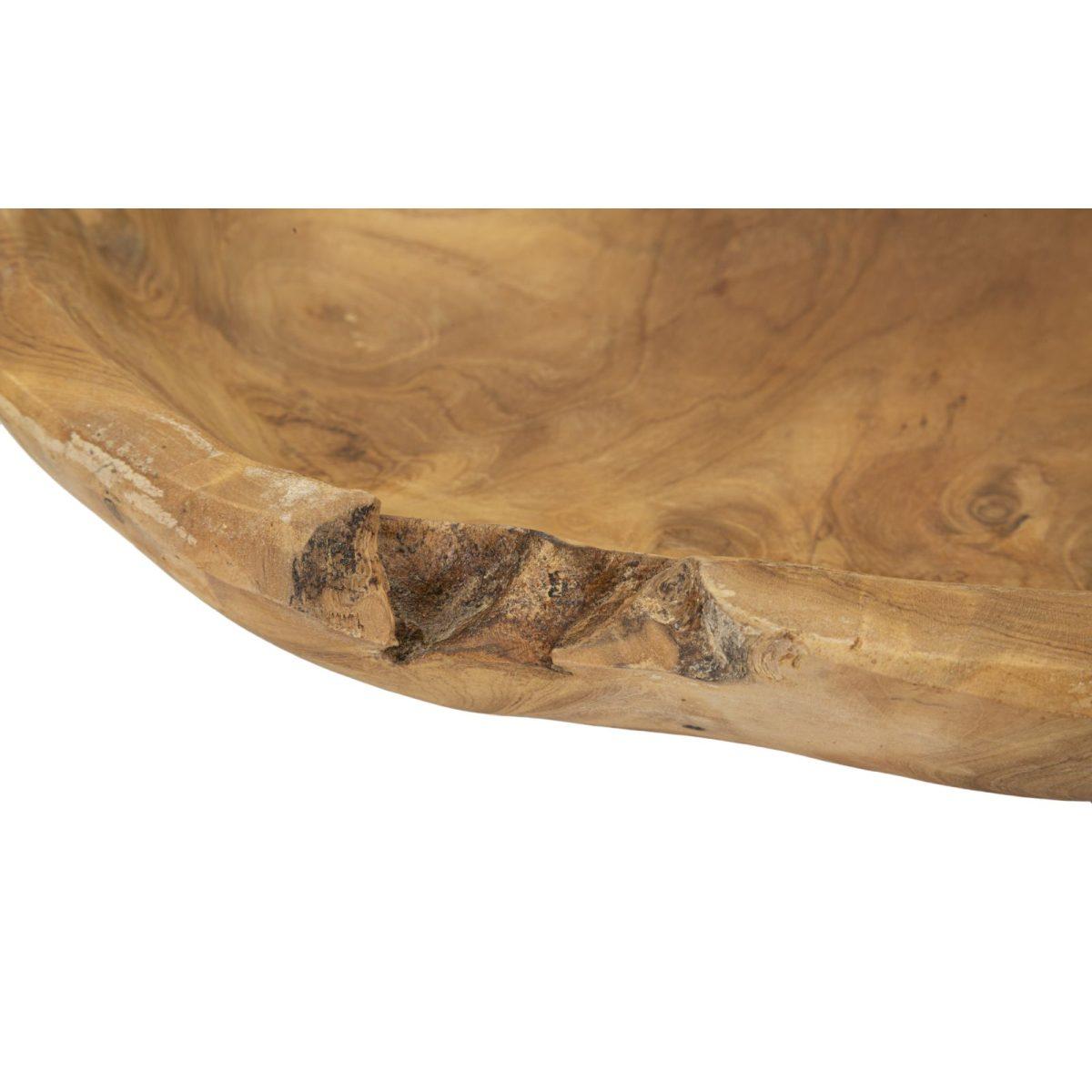 Svuota tasche tipic teak massello