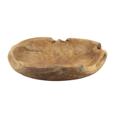Svuota tasche tipic teak massello