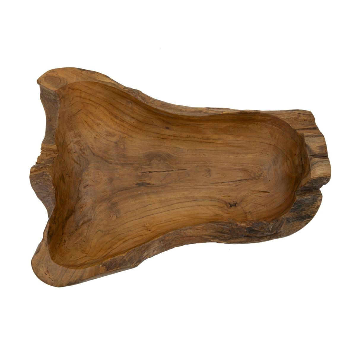 Svuota tasche narro teak riciclato massello 40 x 29 x 10 cm