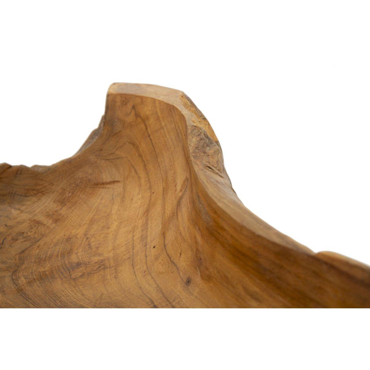 Svuota tasche narro teak riciclato massello 40 x 29 x 10 cm