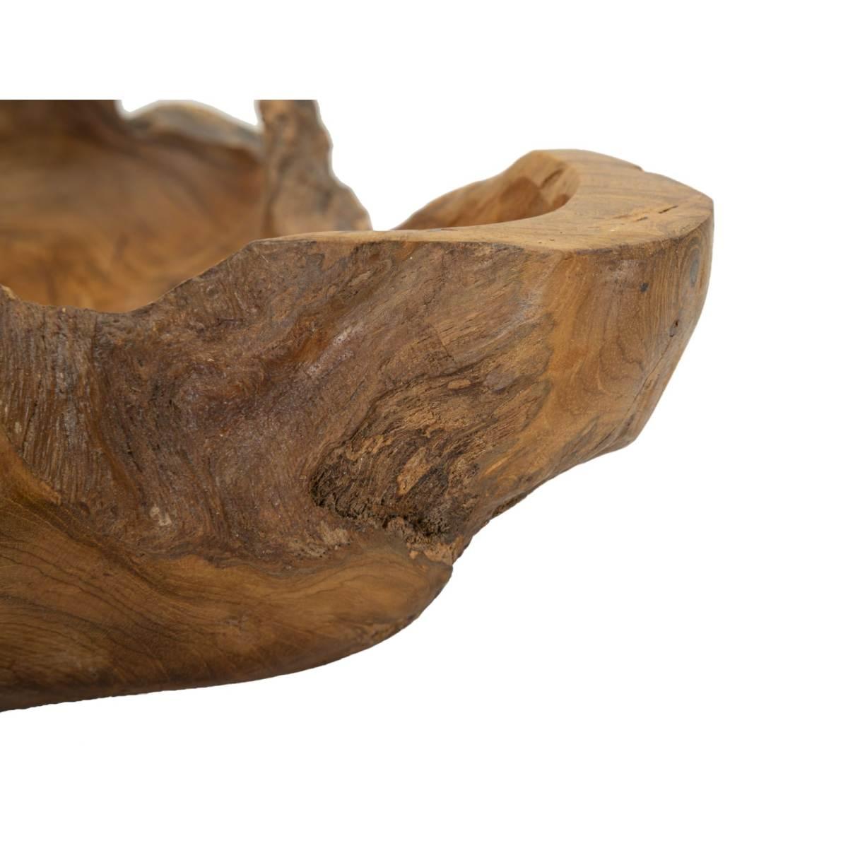 Svuota tasche narro teak riciclato massello 40 x 29 x 10 cm