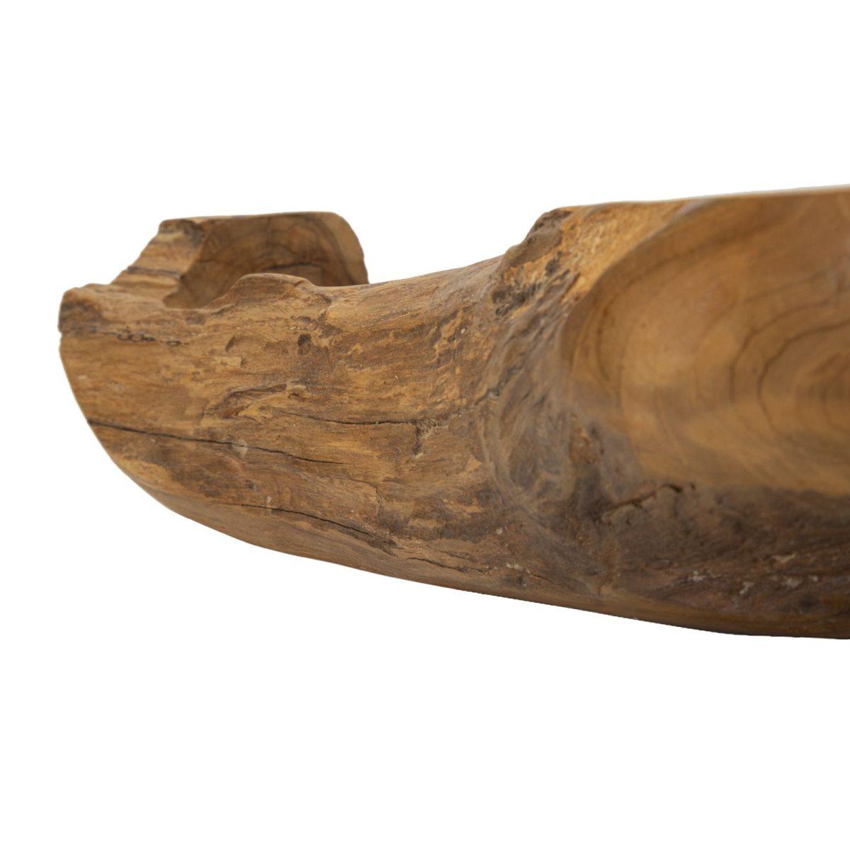 Svuota tasche narro teak riciclato massello 40 x 29 x 10 cm