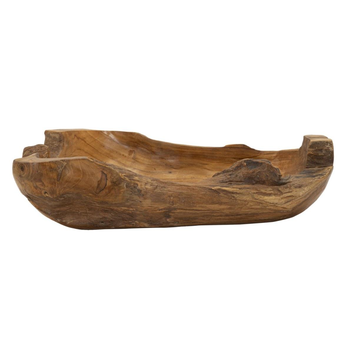 Svuota tasche narro teak riciclato massello 40 x 29 x 10 cm