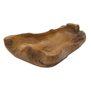 Svuota tasche narro teak riciclato massello 40 x 29 x 10 cm