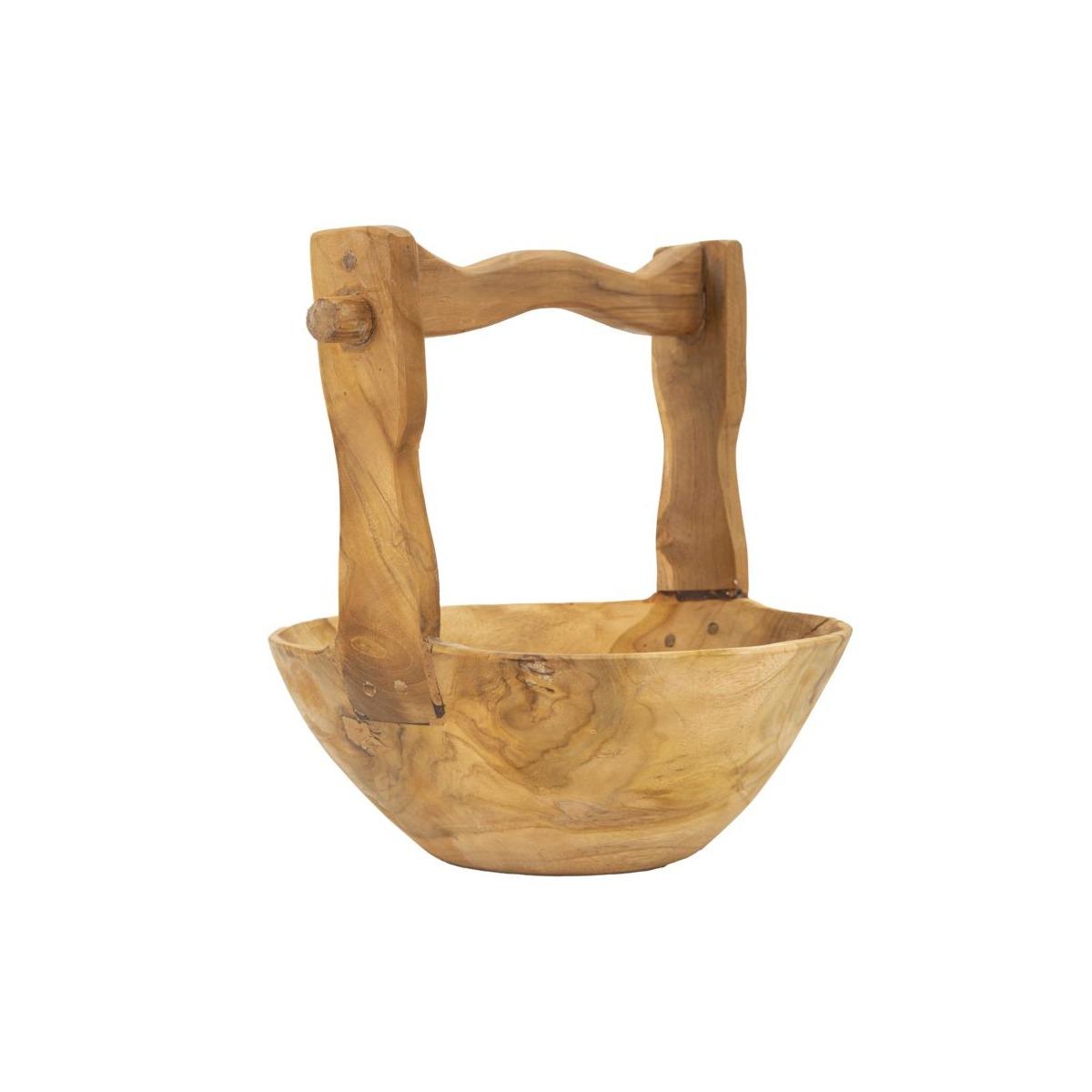 Svuota tasche narro timbo riciclato massello 32 x 25 x 27 cm