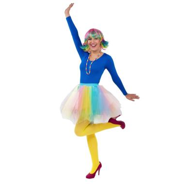 Gonna tulle multicolor