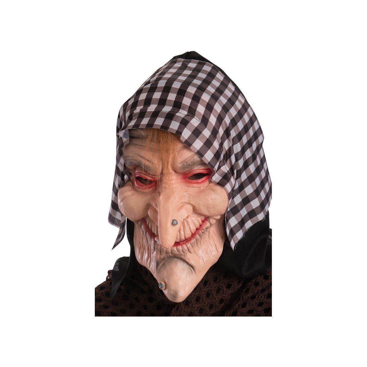 Maschera viso lattice befana cappuccio