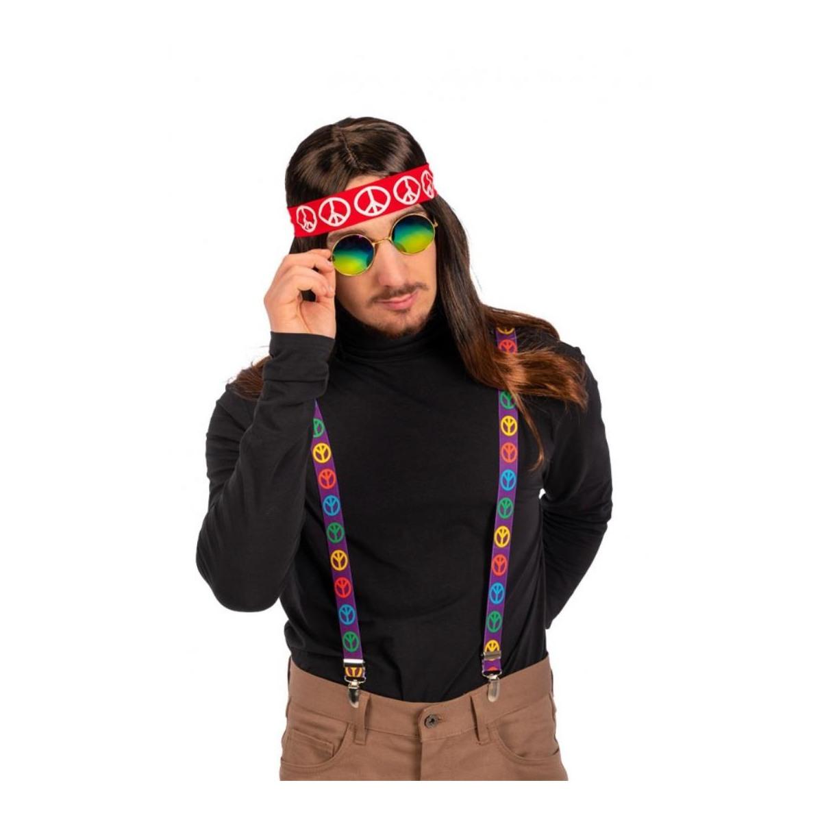 Hippie bretelle occhiali fascia