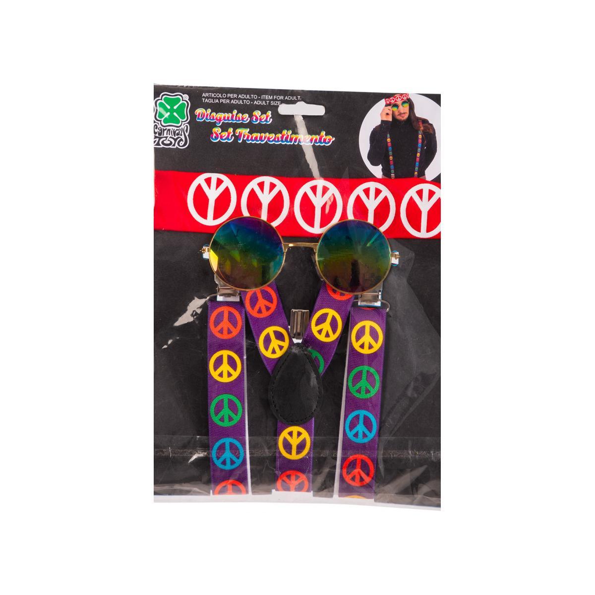 Hippie bretelle occhiali fascia