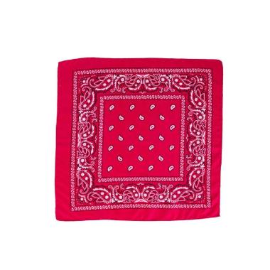 Bandana cowboy rosa fluo