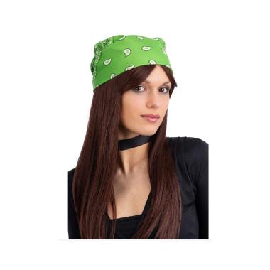 Bandana cowboy verde fluo