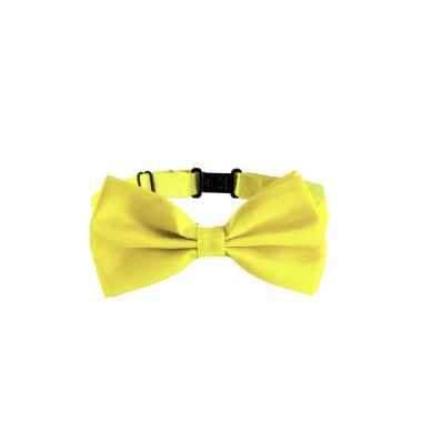 Papillon tessuto giallo fluo