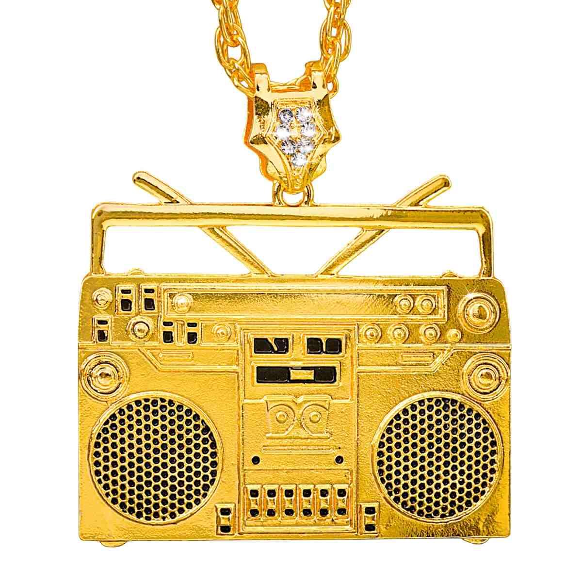 Collana metallo radio