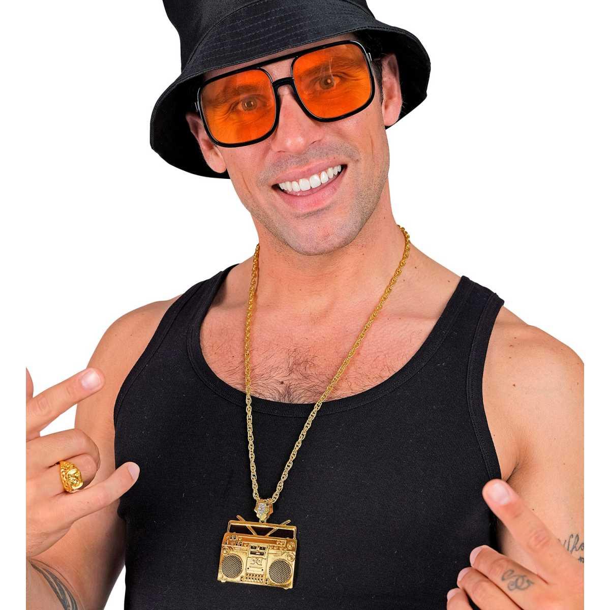 Collana metallo radio