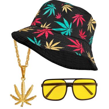 Cappello moda hip hop anni 90 Set 4 pz