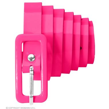Cintura vinile rosa fluo