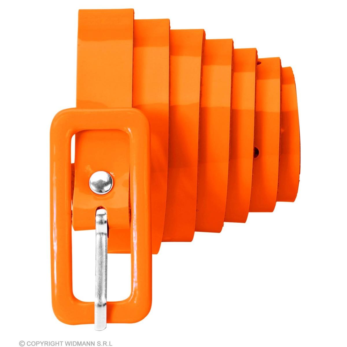 Cintura vinile arancione fluo