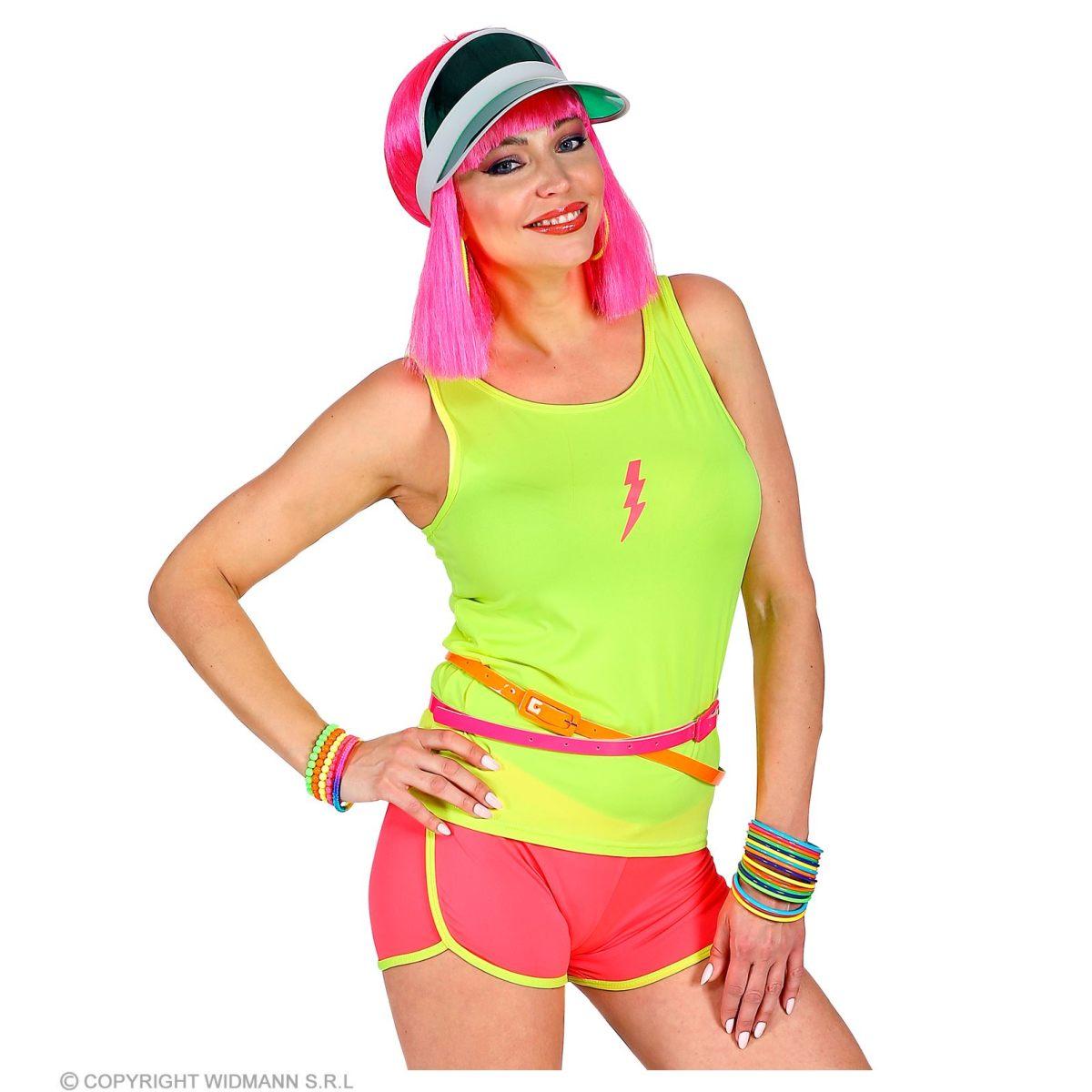Cintura vinile arancione fluo