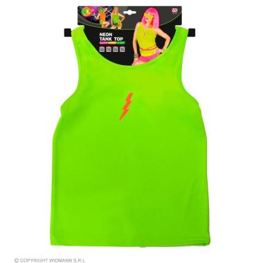 Canotta verde fluorescente anni