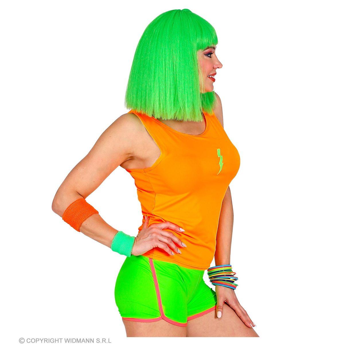 Canotta arancione fluorescente anni