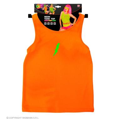 Canotta arancione fluorescente anni